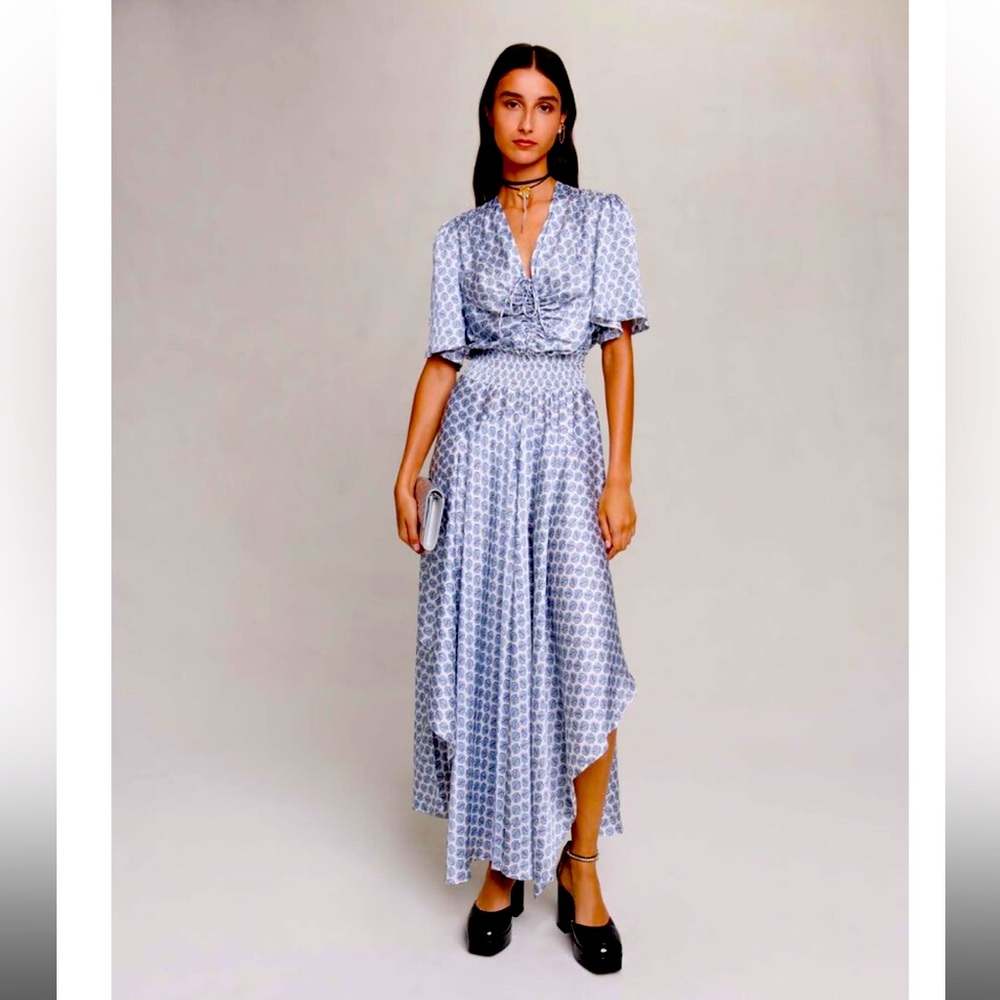 Raveling clover monogram dress-NWOT